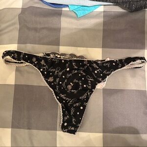 Victoria's Secret Black Sexy Little Thing Panty
